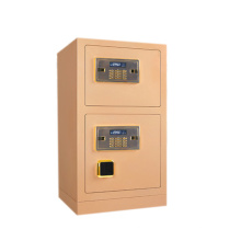Double door electronic fingerprint key safe box hotel